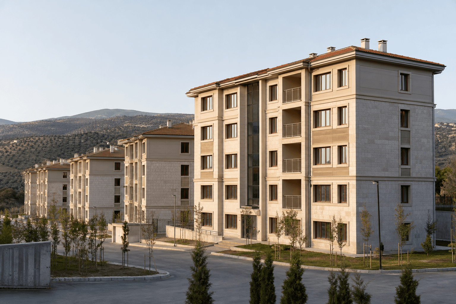 Manisa Alaşehir askeri lojman kompleksi